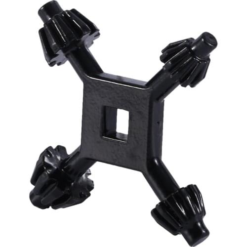 1Pcs 4 In 1 Multi-function Universal Chuck Key Drill Drilling Holder Spanner Ratchet Socket Ring Combination Grip Star Wrench