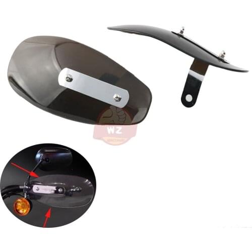Motorcycle Fender Windshield Scooter Hand Protector Wind Protector Deflectors for Harley 883 Cafe Racer