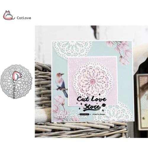 Wreath Table Mat Metal Cutting Dies Stencils For DIY Scrapbooking Paper Card Decorative Craft Dies Embossing Die Cuts New 2019