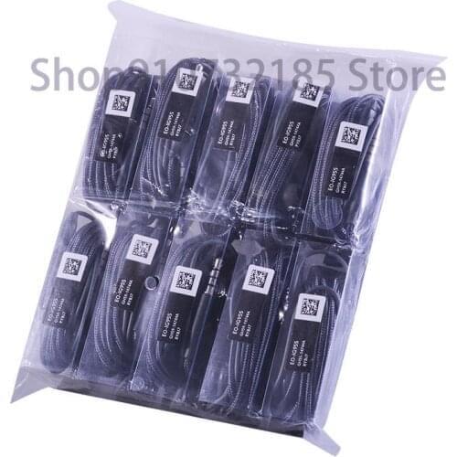 50Pcs/Lot S8 Earphone S6 S7 In-ear 3.5mm Stereo Earpiece Headset With Microphone For Sam Sung S8 S7 S6 Note 5 Xiao Mi