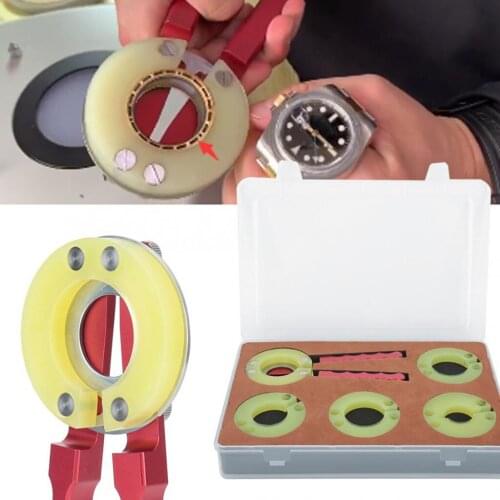 Professional Watch Case Closer with 8 Dies Watch Press Kit for Close Snap Off Watch Back Cover