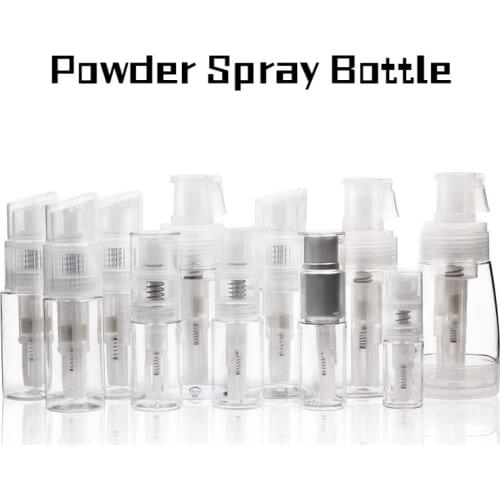 Professional PET Powder Spray Bottle Travel Points Bottling 180ml Portable Plastic Bottle Talcum Powder Spray Baking Tools