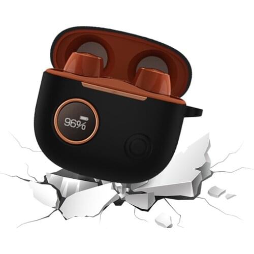 For EDIFIER TO-U2 Bluetooth Headset Silicone Earphone Protective Case Shockproof All-inclusive Storage Shell