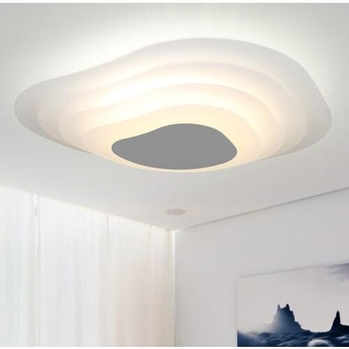 Modern LED Ice Layer Acrylic Ceiling Lights D45/D60cm Fixture Home Indoor Lighting Bedroom Foyer Living Room Ceiling Lamps