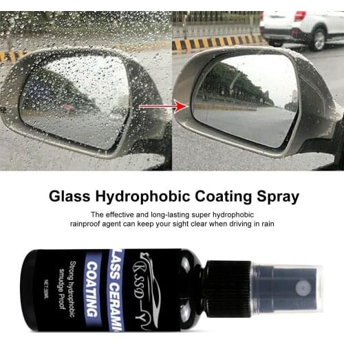 Glass Hydrophobic Coating Spray anti-fog and rain-proof Car Windshield Water Repellent Auto Car Window Agent cars accessories