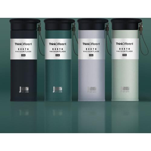 OWNPOWER Quality Double Wall Stainless Steel Vacuum Flasks 280ml Car Thermo Cup Coffee Tea Travel Mug Thermol Bottle Thermocup