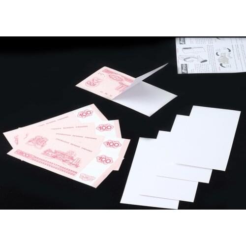 Paper To Money Magic Tricks Papir Til Sedler Magic Props Bill Vanishing/Appearing Illusions Magic Tricks Close Up Fun