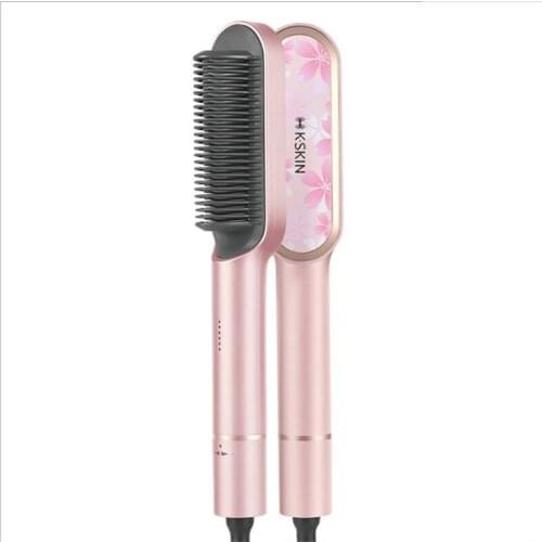 K.SKIN KD380A Hair Straightener Hot Comb Rapid Heating In 30 Seconds Ceramic Hair Care 3 Colors 220V