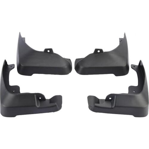 4 Pcs LB-SY-525 Mud Flaps Professional Modification ABS Black Punch-free Splash Guards for Toyota Camry 2009-2011 Accessories