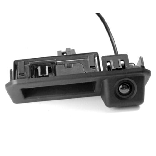 Winnida CCD car rear view camera for Audi Q2 A5 Skoda KODIAQ 2017 trunk handle camera reverse parking night visioin wdie angle