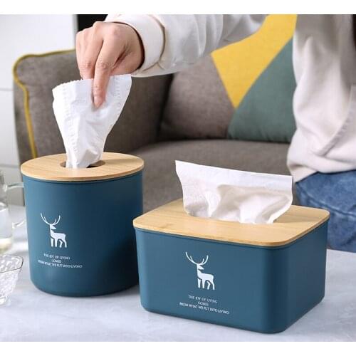 Tissue box home sitting room tea table smoke box chart drum restaurant table napkin box of bedroom the head of a bed