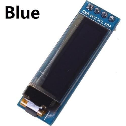 NEW 0.91 inch OLED module 0.91" blue OLED 128X32 OLED Display Module 0.91" IIC Communicate 3.3v to 5v compatible for arduino