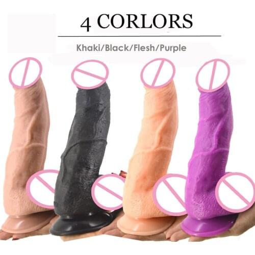 Strong Suction Cup Huge Thick Anal Dildo Realistic Glans Cock Artificial Penis Dick Female Masturbator Vagina Anal Plug Sex Toys