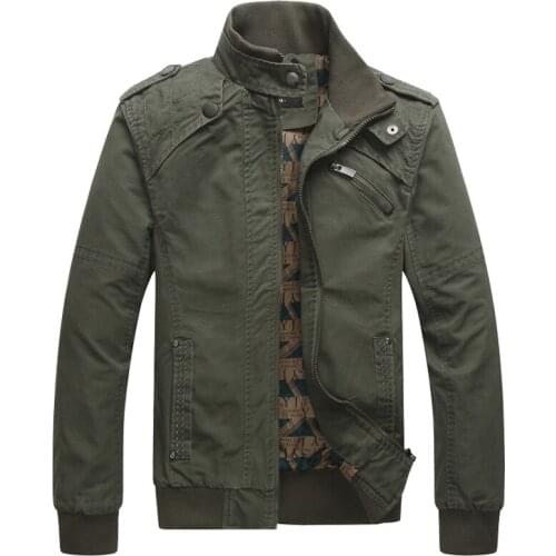 Mens bomber jackets male autumn winter military jacket men clothing 2018 windbreaker pilot winter jacket men DD1417