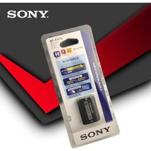 Sony Original NP-FH70 NP-FH70 Digital camera Battery NPFH70 NP-FH60 DCR-DVD650 HC52 SX40 lithium batteries