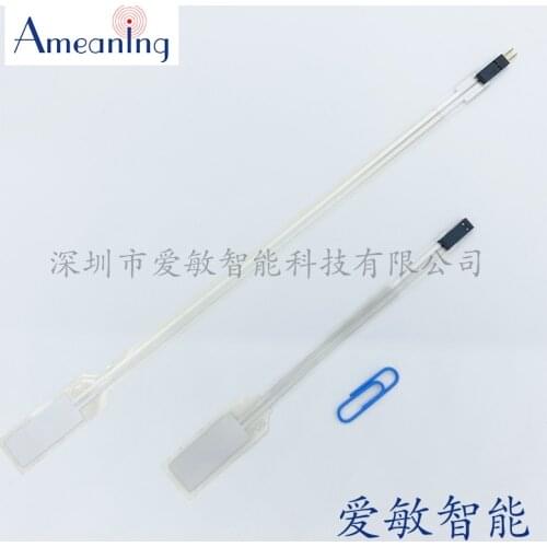 PVDF Piezoelectric Thin Film Vibration Sensor FDT1-028K Respiratory Pulse Motion Monitoring Flexible Lead