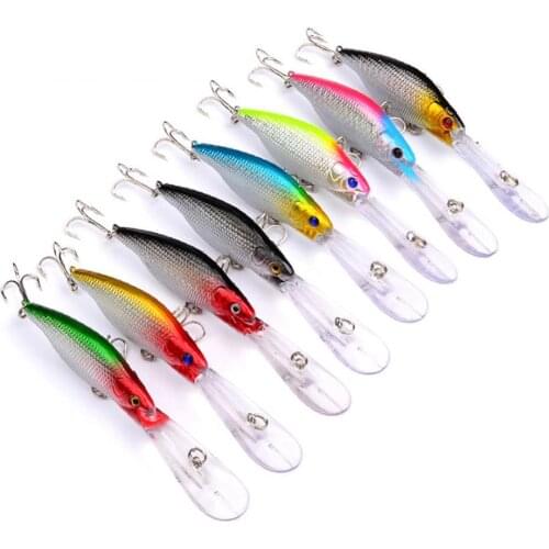 11.5cm 3D Eyes Plastic vivid Artificial Fishing Bait Hard Lures Tackles Hooks