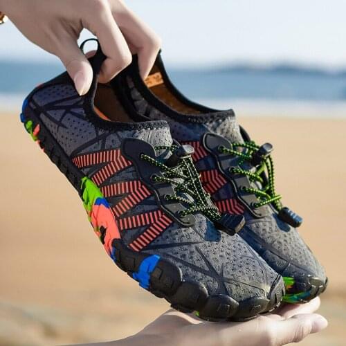 Couples Beach Shoes Men Woman Swimming Shoes Quick Drying Unisex Surfing Slippers Footwear Water Shoes High Quality Sneakers 46