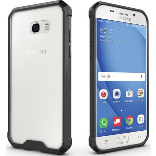Phone Case for Samsung A7 2017 Hybrid Bumper Shockproof Hard Clear Case Cover for Samsung Galaxy A7 2017 A720F
