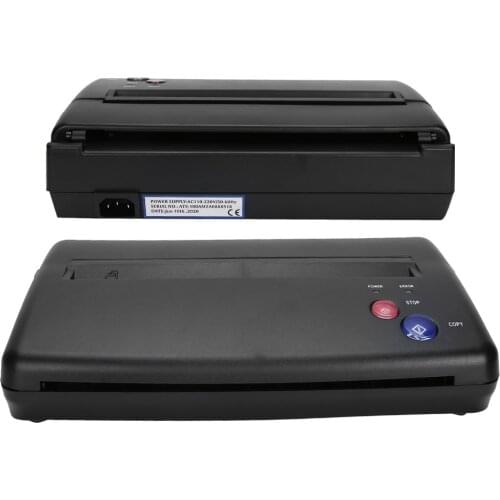 Tattoo Transfer Stencil Machine Mini Thermal Copier Printer Tattoo Artists Tattoo Transfer For A5-A4 Paper Tattoo Printer