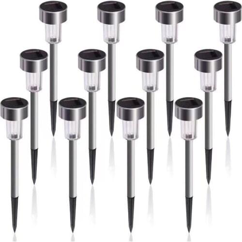 Solar Garden Lights Outdoor Solar LED Powered Lamp Lantern Waterproof Landscape Lighting For Pathway Patio Yard Lawn Decoration