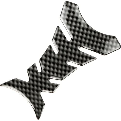 Universal Motorcycle Carbon Fiber Motorcycle Gas Tank Pad Protector Sticker Fish Bone Style motorbike Oil Tank Stickers