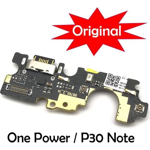 USB Charging Board Charger Port Dock Connector Board Flex Cable Microphone Mic For Motorola Moto One Power XT1942-1 P30 Note