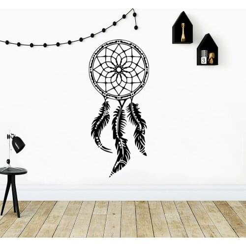 Cartoon Dreamcatcher Home Decor Vinyl Wall Stickers For Living Room Kids Room Decoration Accessories