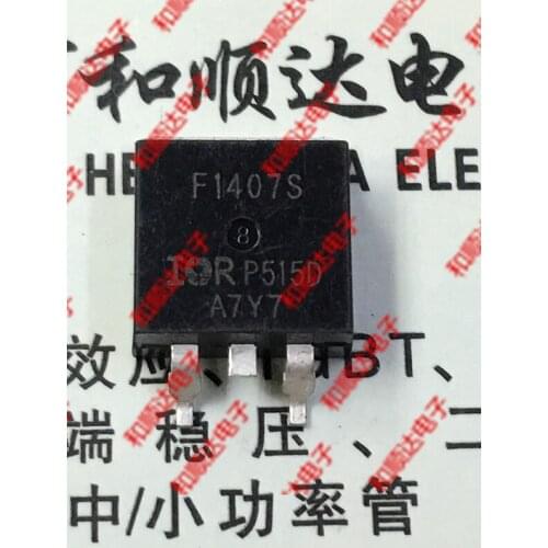 10pcs/lot F1407S IRF1407S New stock TO-263 75V 100A