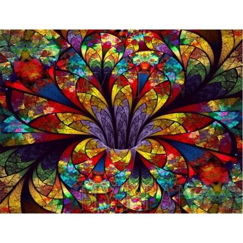 Full square/round drill Diamond 5D DIY Diamond Painting colorful flower diamond Embroidery Cross Stitch Rhinestone Mosaic decor