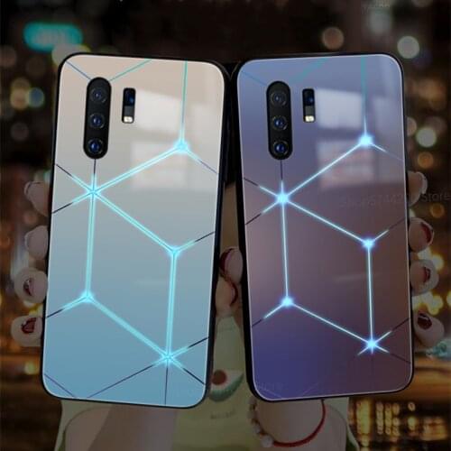 For Vivo X60 Pro Plus LED Flash Case Soft Silicone TPU Back Cover For VIVO X30 X50 Pro Plus S9 aesthetic bumper Coque Shell bag