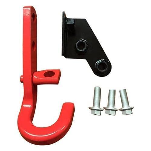 Rear Hook Trailer hook Suitable for Wrangler JK 2007-2017 red