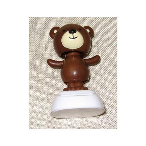 Solar doll Shake Head To Furnishing Articles Vehicle Interior Lovely Flowers Car Solar Blossom Decoration Supplies Small