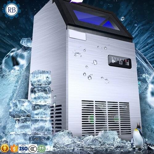 Stainless Steel Ice Cube Maker Ice Making Machine/Big Output Ice Cube Ice Block Maker Making Machine/Ice Maker For Bar