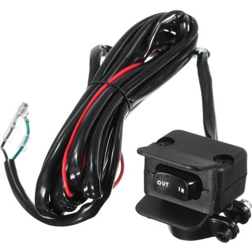 Winch Rocker Switch Control Line Kit Conversion Kit for Motorcycle ATV