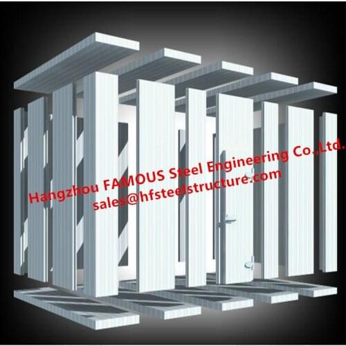 Modular Freezer Cold Room With Polyurethane Cam-lock & Plug-in Panel For Storage Or Processing House