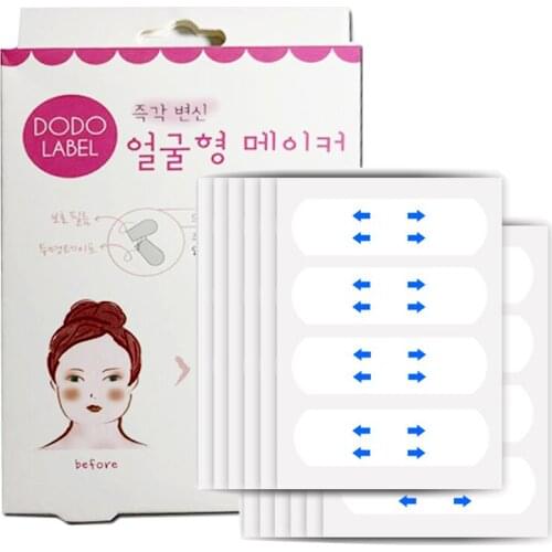 40PCS Invisible Sticker Patch Makeup Face Lift Tool Slim Patch V Line Thin Face Sticker Tape
