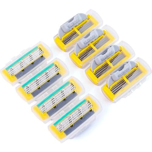 IGUETTA New Trendy Manual Shaver 4-Layer Ultra-Thin Induction blade Portable Simple Razor For Legs safety blade razor