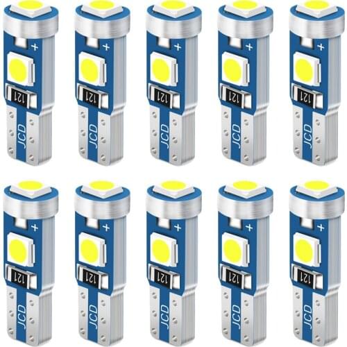 T5 W3W Led Canbus Car Dashboard Instrument Light Bulb for toyota chr corolla mazda 3 cx5 6 renault megane 2 clio for Cadillac