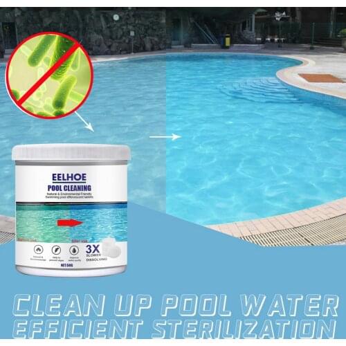 50g Multifucntion Effervescent Tablets Cleaner Tablets Purify Water Pills For Kitchen Bathroom Swimming Pool Cleaning tools 200g