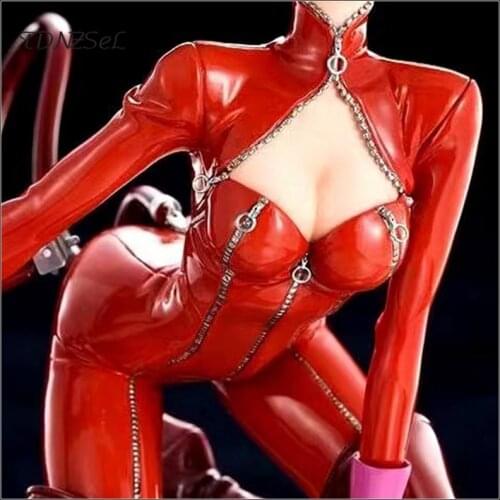 Women Sexy Latex PU Patent Leather Cosplay Costumes Red Exotic Fox Jumpsuits Zipper Open Crotch Uniform Bunny Cosplay Custom
