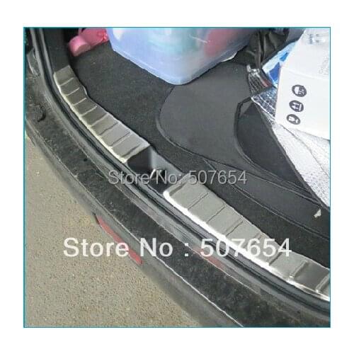 Higher star stainless steel inside car rear bumper scuff protection plate,guard plate for MITSUBISHI ASX 2011
