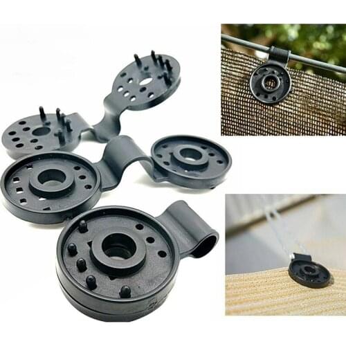 20pcs Shading Mesh Clip Farming Net Clip New Polyethylene Anti-aging Greenhouse Supplies Fixed Multi-Purpose Net Clips