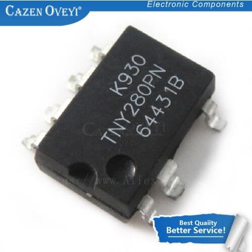5pcs/lot TNY280GN TNY280G TNY280 SMD-7 In Stock