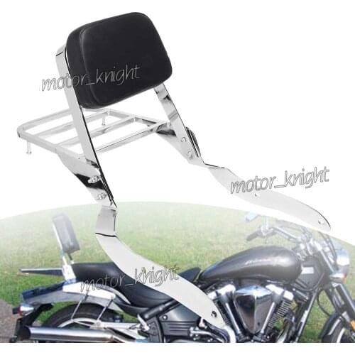 Motorcycle Sissy Bar/Backrest/Luggage Rack For Yamaha XV 1700 Road Star Warrior