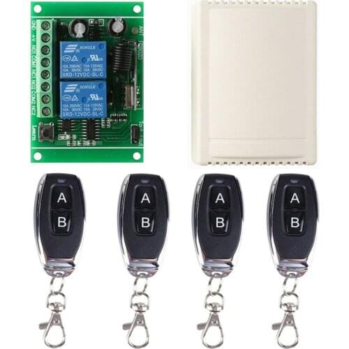 DC Motor 12V 10A CW CCW Controller DC 12V RF Wireless Remote Module For Motor Linear Actuator