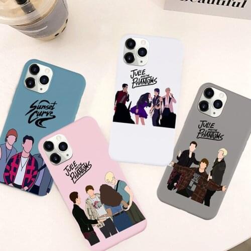 Julie and The Phantoms Silcone Phone Case for IPhone 12 11 Pro XR 7 Plus Case Soft Phone Case for IPhone X 6S Plus XS SE2020