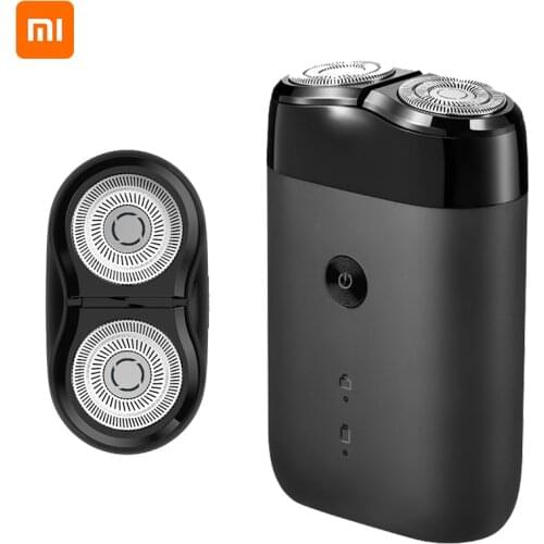 Xiaomi Mijia Electric Shaver 2 Floating Head Portable Waterproof Razor Shavers USB Rechargeable Mens Razor Beard Trimmer