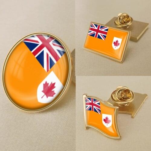 Coat of Arms of Grand Orange Lodge of Canada Flag National Emblem Brooch Badges Lapel Pins