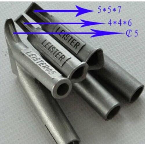 Round /triangle speed nozzle for plastic welder hot air gun tips plastic welding accessories tools